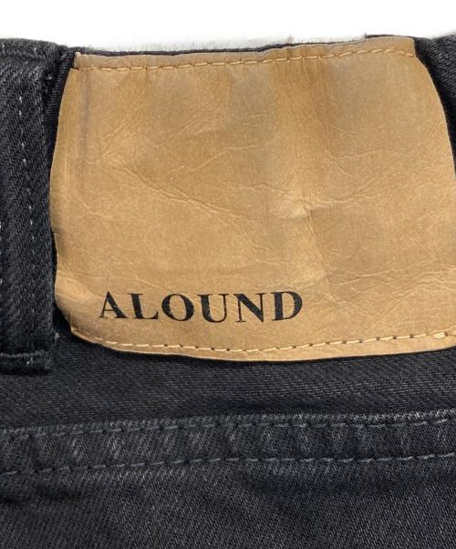 ALOUND（アラウンド）ALOUND (アラウンド) デニムパンツ ブラック サイズ:Mの古着・服飾アイテム