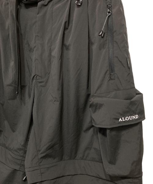 ALOUND（アラウンド）ALOUND (アラウンド) デタッチャブルカーゴパンツ ブラック サイズ:Mの古着・服飾アイテム