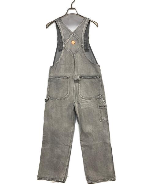 PAY DAY（ペイデイ）PAY DAY (ペイデイ) 6(ROKU) BEAUTY&YOUTH (ロク ビューティーアンドユース) WHITE OVER ALL グレー サイズ:Ｍの古着・服飾アイテム