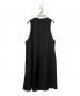 BLACK COMME des GARCONS (ブラックコムデギャルソン) ウールギャバジン製品後加工ワンピース　1Q-A005　AD2025 26SS ブラック サイズ:XS：45000円
