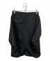 noir kei ninomiya (ノワール ケイ ニノミヤ) 変形ハーフパンツ　3P-P003　AD2025 25AW ブラック サイズ:Ｓ：26000円