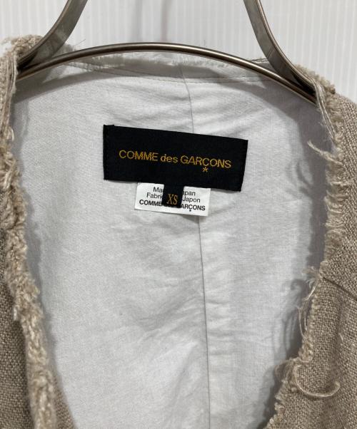 COMME des GARCONS（コムデギャルソン）COMME des GARCONS (コムデギャルソン) ねじれベスト ベージュ サイズ:XSの古着・服飾アイテム