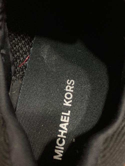 MICHAEL KORS（マイケルコース）MICHAEL KORS (マイケルコース) ウェッジスニーカー ブラック サイズ:5.5の古着・服飾アイテム