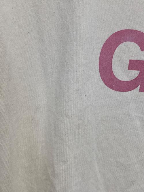 EVISU（エヴィス）EVISU (エヴィス) GDC (ジーディーシー) DIRTY WASHED LOGO TEE ベージュ サイズ:Lの古着・服飾アイテム