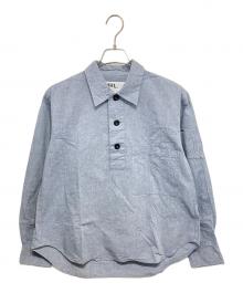 MHL（マーガレットハウエル）の古着「プルオーバーシャツ」｜ブルー