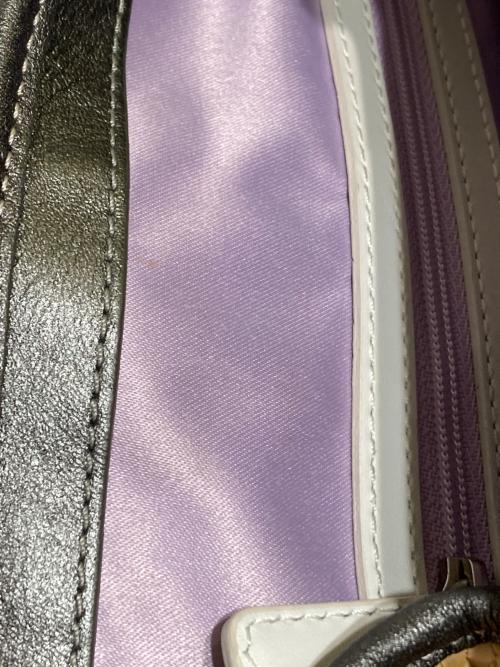 COACH（コーチ）COACH (コーチ) フローラル ストロー キャリーオール ベージュの古着・服飾アイテム