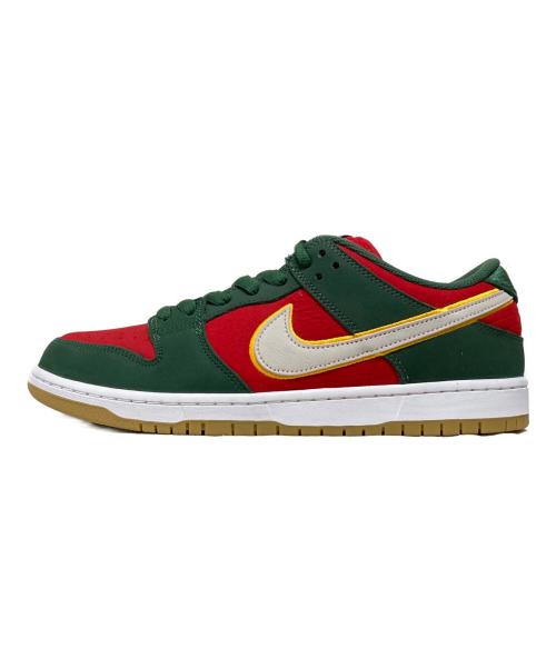 NIKE（ナイキ）NIKE (ナイキ) Dunk Low PRM レッド×グリーン サイズ:29の古着・服飾アイテム