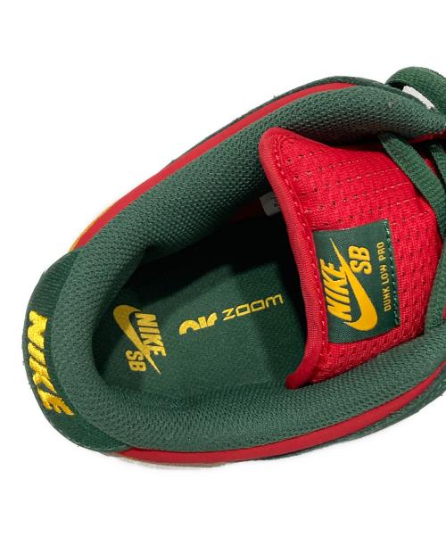 NIKE（ナイキ）NIKE (ナイキ) Dunk Low PRM レッド×グリーン サイズ:29の古着・服飾アイテム