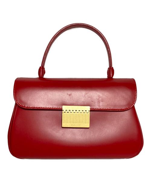 BALLY（バリー）BALLY (バリー) ハンドバッグ レッドの古着・服飾アイテム