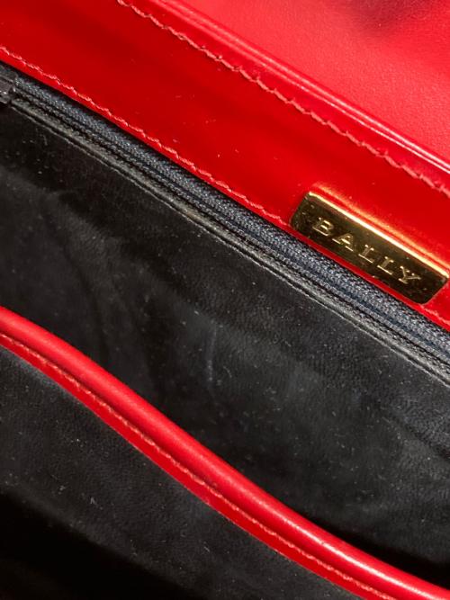 BALLY（バリー）BALLY (バリー) ハンドバッグ レッドの古着・服飾アイテム