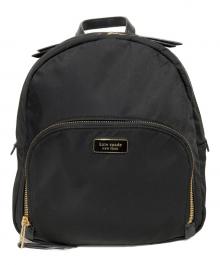 Kate Spade（ケイトスペード）の古着「ナイロンリュック」｜ブラック