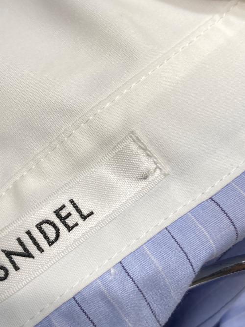 Snidel（スナイデル）Snidel (スナイデル) ヘムボリュームシャツ ブルー サイズ:Fの古着・服飾アイテム