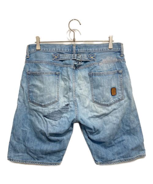 A BATHING APE（アベイシングエイプ）A BATHING APE (アベイシングエイプ) デニムハーフパンツ インディゴ サイズ:Mの古着・服飾アイテム