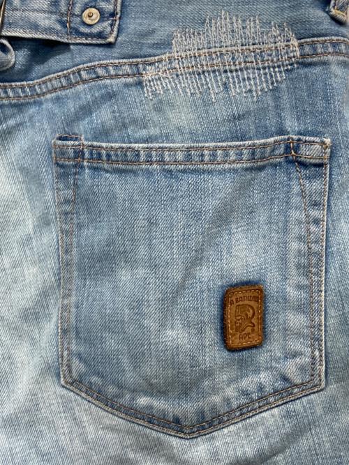 A BATHING APE（アベイシングエイプ）A BATHING APE (アベイシングエイプ) デニムハーフパンツ インディゴ サイズ:Mの古着・服飾アイテム