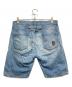 A BATHING APE (アベイシングエイプ) デニムハーフパンツ インディゴ サイズ:M：7000円