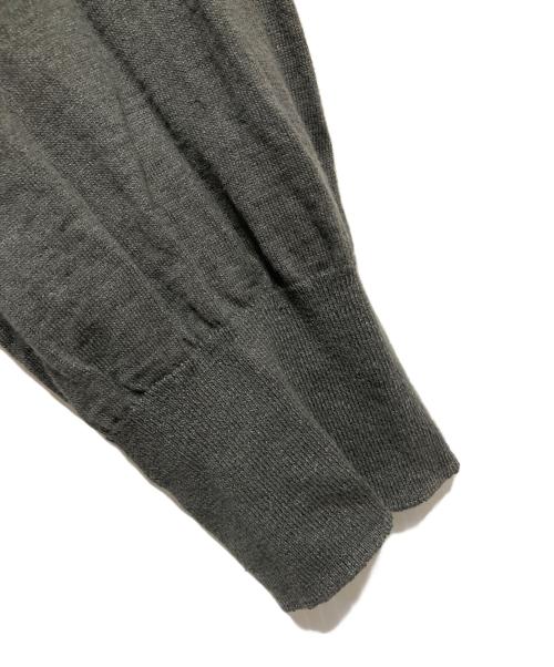 BATONER（バトナ―）BATONER (バトナ―) リネンカーディガン グレー サイズ:2の古着・服飾アイテム