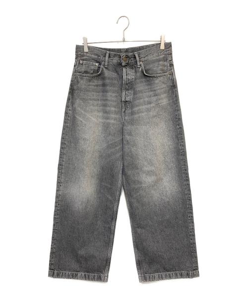 Acne studios（アクネ ストゥディオズ）ACNE STUDIOS (アクネ ストゥディオズ) 1989 ash black denim ブラック サイズ:28の古着・服飾アイテム