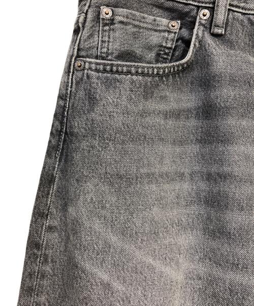 Acne studios（アクネ ストゥディオズ）ACNE STUDIOS (アクネ ストゥディオズ) 1989 ash black denim ブラック サイズ:28の古着・服飾アイテム