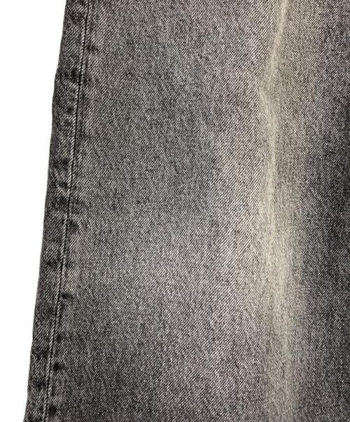 Acne studios（アクネ ストゥディオズ）ACNE STUDIOS (アクネ ストゥディオズ) 1989 ash black denim ブラック サイズ:28の古着・服飾アイテム