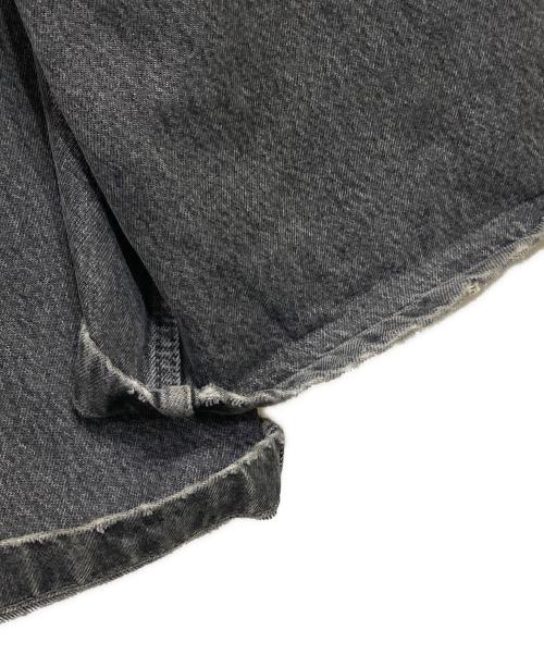 Acne studios（アクネ ストゥディオズ）ACNE STUDIOS (アクネ ストゥディオズ) 1989 ash black denim ブラック サイズ:28の古着・服飾アイテム