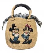 BEAMS BOY×DISNEYビームスボーイ×ディズニー）の古着「カゴバッグ」｜ベージュ