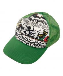 stussy（ステューシー）の古着「メッシュキャップ」｜グリーン