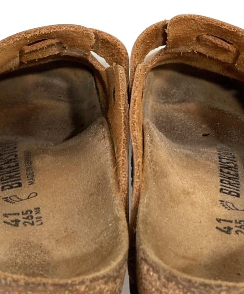 BIRKENSTOCK（ビルケンシュトック）BIRKENSTOCK (ビルケンシュトック) サンダル ブラウン サイズ:41の古着・服飾アイテム