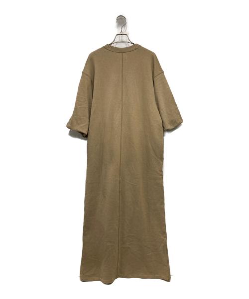Americana（アメリカーナ）Americana (アメリカーナ) MANOF (マノフ) RAFFY FLEECE ONE PIECE ベージュ サイズ:Sの古着・服飾アイテム