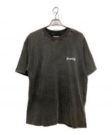 SUPPLIER（サプライヤー）の古着「ラインストーンロゴTシャツ」｜グレー