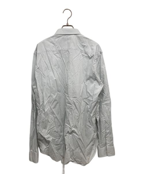 BURBERRY（バーバリー）BURBERRY (バーバリー) チェックシャツ ホワイト サイズ:40の古着・服飾アイテム