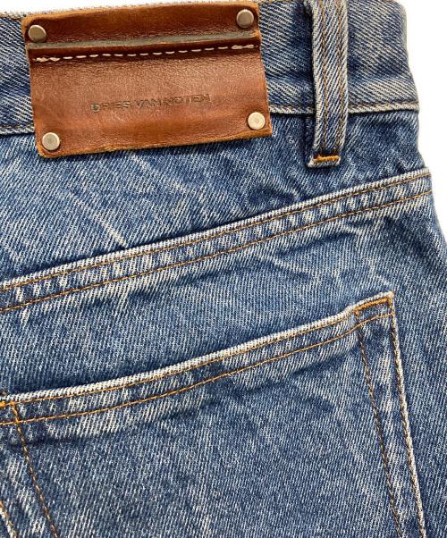 DRIES VAN NOTEN（ドリスヴァンノッテン）DRIES VAN NOTEN (ドリスヴァンノッテン) フェードデニムパンツ インディゴ サイズ:29の古着・服飾アイテム