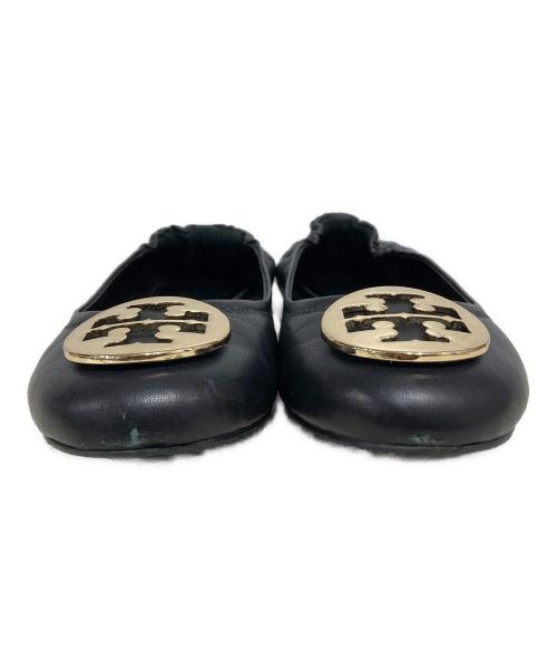 TORY BURCH（トリーバーチ）TORY BURCH (トリーバーチ) Classic Reva Ballet ブラック サイズ:7Mの古着・服飾アイテム