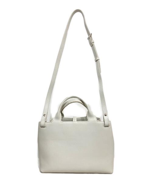 MOTHERHOUSE（マザーハウス）MOTHERHOUSE (マザーハウス) Sou 2 Way Middle Tote/ソウ 2 ウェイ ミドル トート ライトグレーの古着・服飾アイテム
