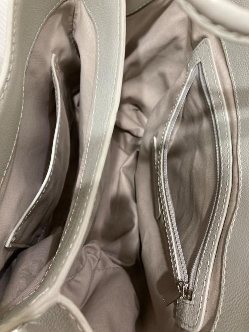 MOTHERHOUSE（マザーハウス）MOTHERHOUSE (マザーハウス) Sou 2 Way Middle Tote/ソウ 2 ウェイ ミドル トート ライトグレーの古着・服飾アイテム