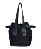 HENDER SCHEMEエンダースキーマ）の古着「functional tote bag small/ファンクショナルトートバッグ スモール」｜ブラック