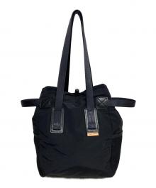 HENDER SCHEME（エンダースキーマ）の古着「functional tote bag small/ファンクショナルトートバッグ スモール」｜ブラック