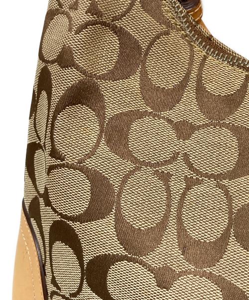 COACH（コーチ）COACH (コーチ) ワンショルダーバッグ ベージュの古着・服飾アイテム