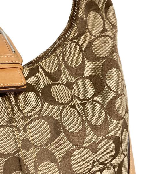 COACH（コーチ）COACH (コーチ) ワンショルダーバッグ ベージュの古着・服飾アイテム