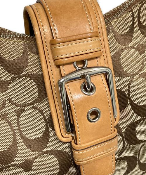 COACH（コーチ）COACH (コーチ) ワンショルダーバッグ ベージュの古着・服飾アイテム