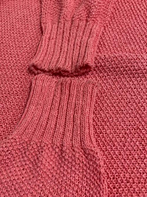 Spick and Span（スピック＆スパン）Spick and Span (スピック＆スパン) ペーパーヤーン2WAYルーズプルオーバー ピンク サイズ:記載無しの古着・服飾アイテム