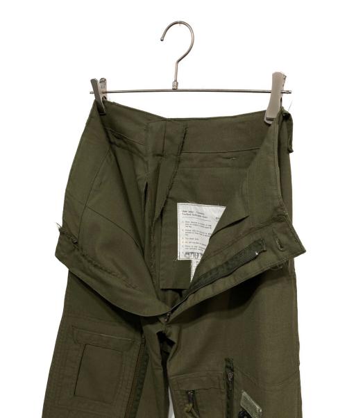 Canadian Army（カナダ軍）Canadian Army (カナダ軍) ヘリクルーパンツ グリーン サイズ:7032の古着・服飾アイテム