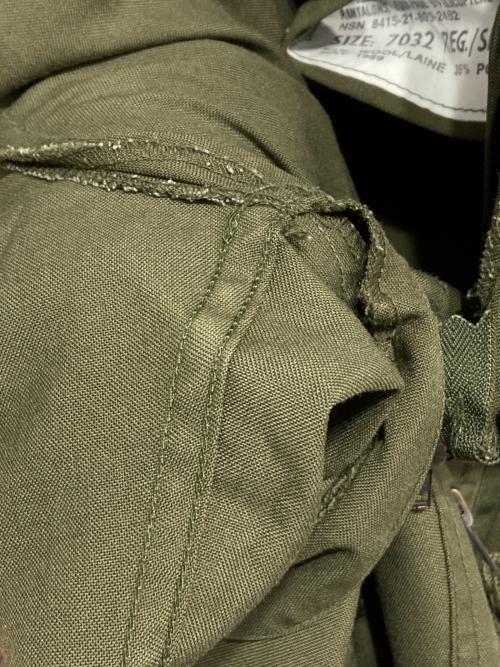 Canadian Army（カナダ軍）Canadian Army (カナダ軍) ヘリクルーパンツ グリーン サイズ:7032の古着・服飾アイテム
