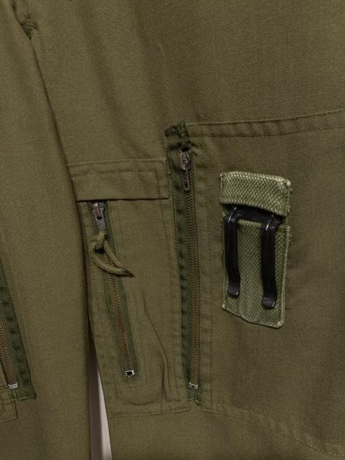 Canadian Army（カナダ軍）Canadian Army (カナダ軍) ヘリクルーパンツ グリーン サイズ:7032の古着・服飾アイテム