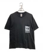 THE NORTH FACEザ ノース フェイス）の古着「Printed Pocket Tee」｜ブラック
