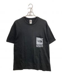 THE NORTH FACE（ザ ノース フェイス）の古着「Printed Pocket Tee」｜ブラック
