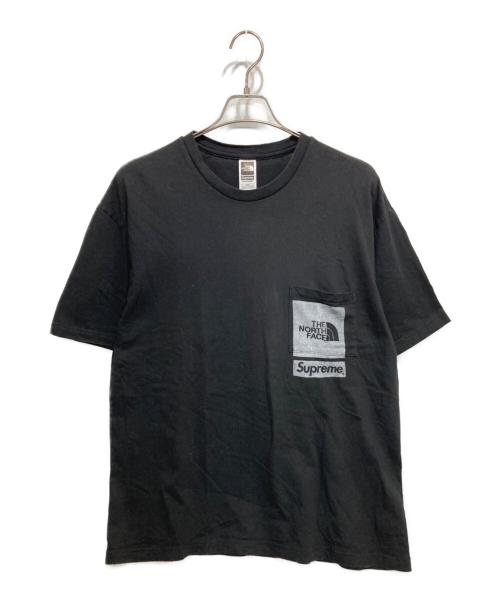 THE NORTH FACE（ザ ノース フェイス）THE NORTH FACE (ザ ノース フェイス) Printed Pocket Tee ブラック サイズ:Ｍの古着・服飾アイテム