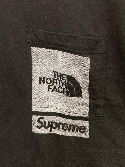 THE NORTH FACE（ザ ノース フェイス）THE NORTH FACE (ザ ノース フェイス) Printed Pocket Tee ブラック サイズ:Ｍの古着・服飾アイテム
