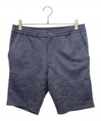 Junhashimotoジュンハシモト）の古着「JERSEY SHORTS -EMBOSS CAMO」｜ネイビー