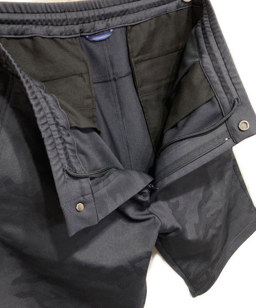 Junhashimoto（ジュンハシモト）junhashimoto (ジュンハシモト) JERSEY SHORTS -EMBOSS CAMO ネイビー サイズ:4の古着・服飾アイテム