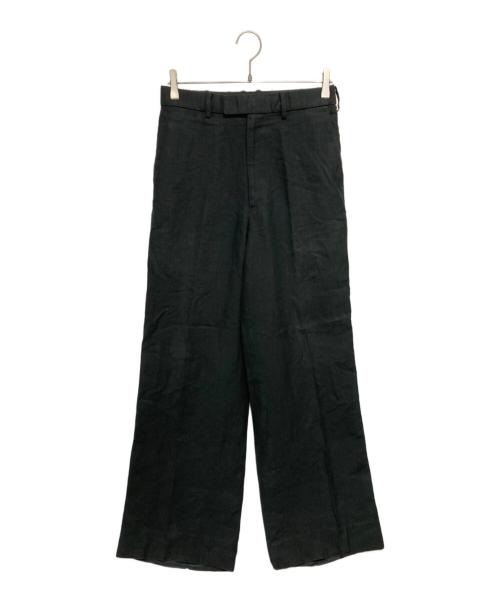 MARKAWARE（マーカウェア）MARKAWARE (マーカウェア) MW WIDE STRAIGHT TROUSERS ブラック サイズ:2の古着・服飾アイテム